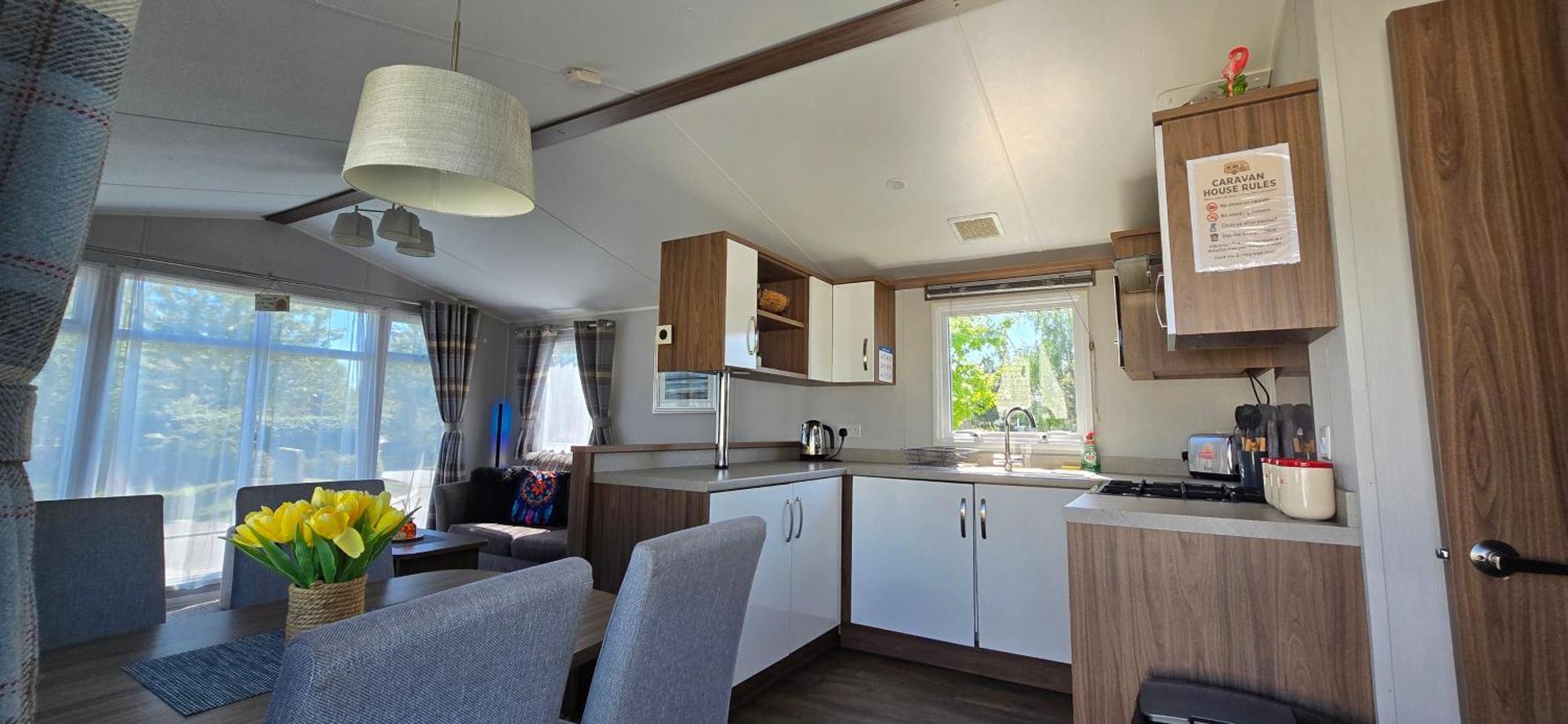 Rj Luxury Caravan Hire With Hot Tub Tattershall Exteriör bild